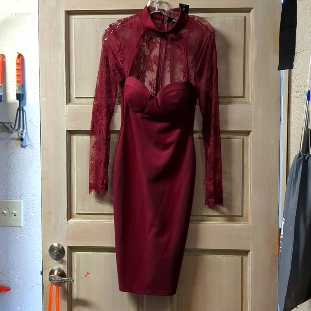 Red dress